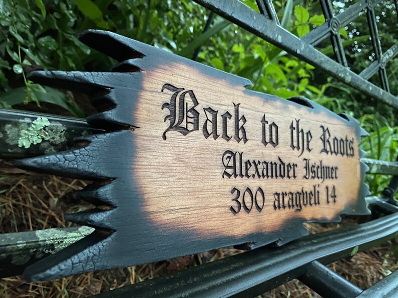 Personalized Outdoor Wood Address Sign Rustic Western Porch Etsy