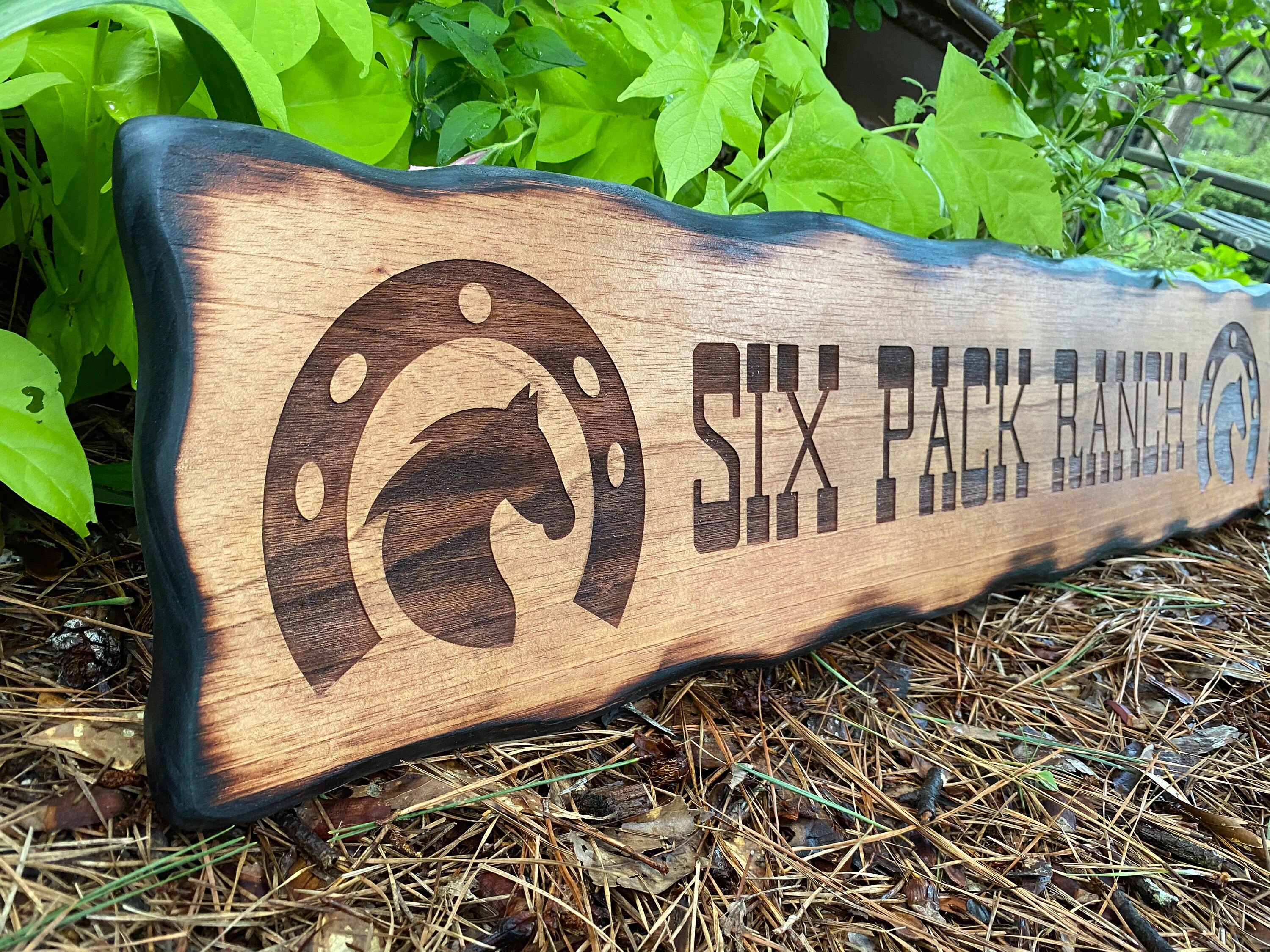 Personalized Rustic Western Ranch Wood Sign Custom Handmade - Etsy