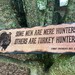 Outdoor Wood Turkey Hunter Sign Western Hunting Lodge Decor - Etsy