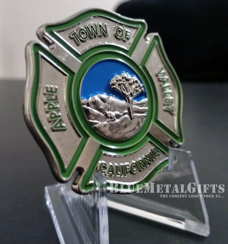 CERT Community Emergency Response Team Challenge Coin. Apple Etsy