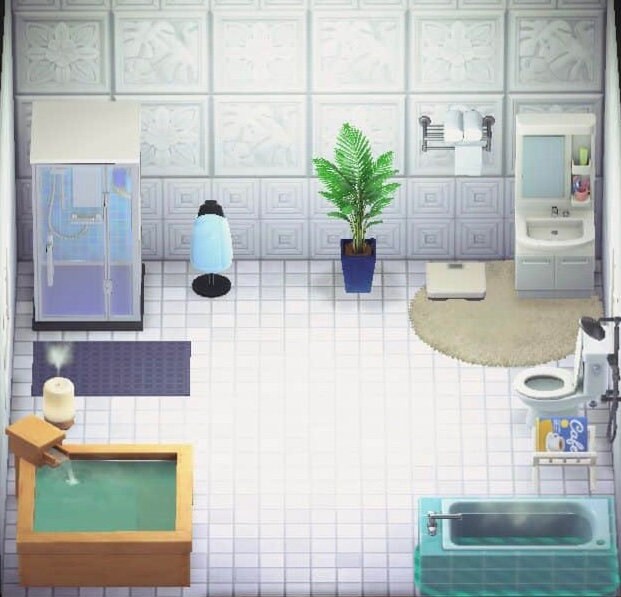 Animal Crossing ACNH Bathroom Set 16 Pieces Etsy