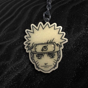 Anime Ninja Keychain | 9 Tailed Fox Character | Anime Keychain