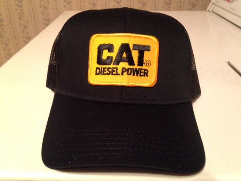 CAT diesel power caterpillar hat cap Etsy