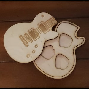 Guitar Pick Case SVG