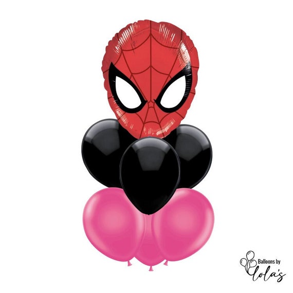 El mejor kit de globo de cabeza de Spider-Man con globos de - Etsy México