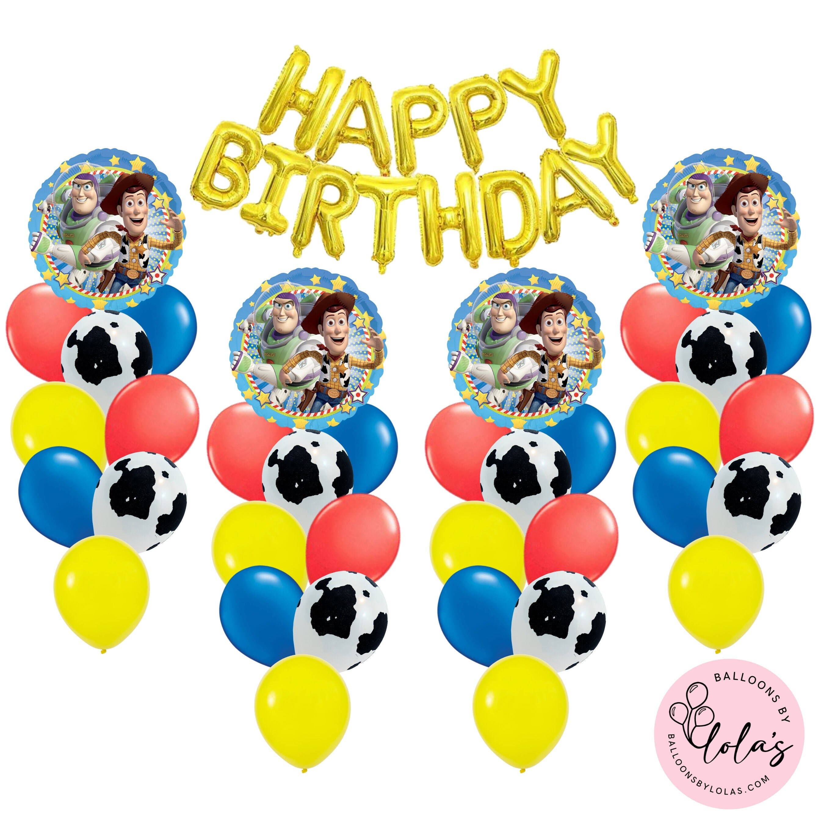 TOY STORY Happy Birthday BIG Party Full Set Bouquet Buzz Etsy