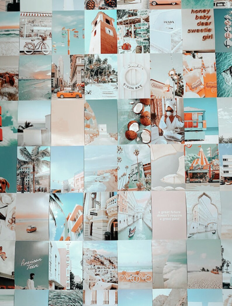 Aesthetic Pastel Wall Collage | Etsy