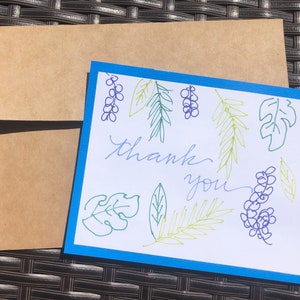 Pack of 5 Thank You Cards