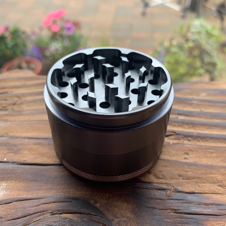 High Quality Herb Grinder With Kief Catcher 4 Piece 2.5 Etsy