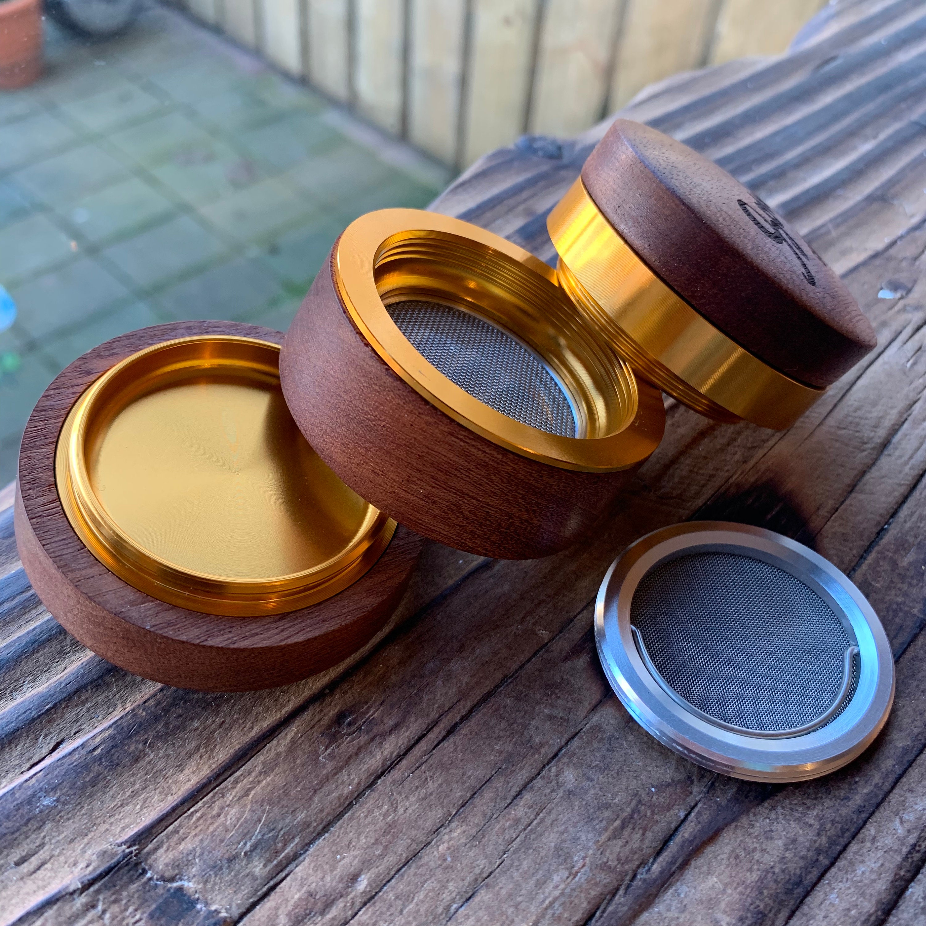 High Quality Large Wooden Herb Grinder with Kief Catcher 4 Etsy