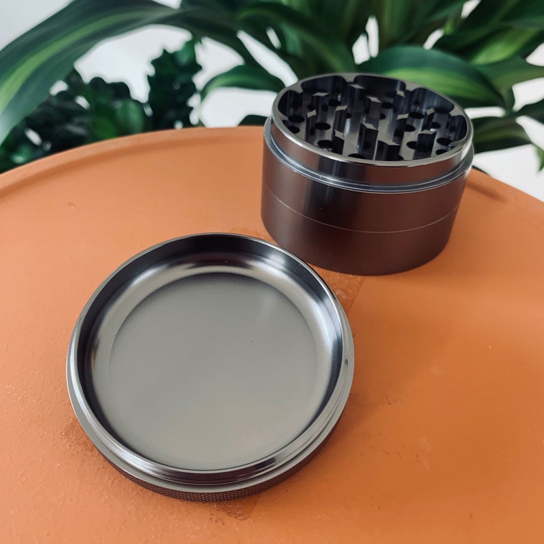 High Quality Herb Grinder With Kief Catcher 4 Piece 2.5 Etsy