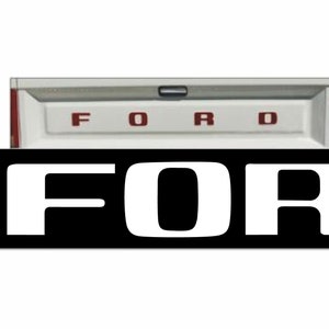 1983-92 Ford Ranger Baklucka Bokstav Dekalset - STYLESIDE