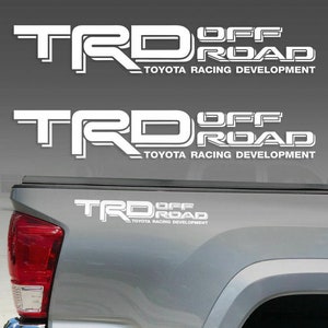TRD Off Road Decals: TOove aus Vinyl-Aufkleber