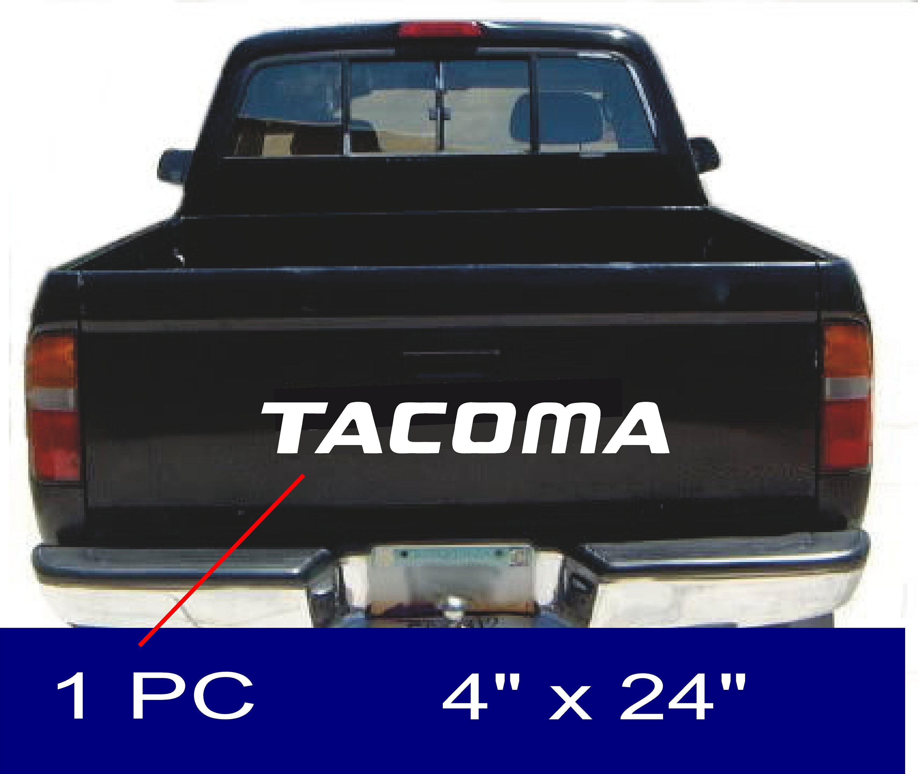 TOYOTA Tailgate Decal for Truck Bed Vinyl 24 Wide Etsy