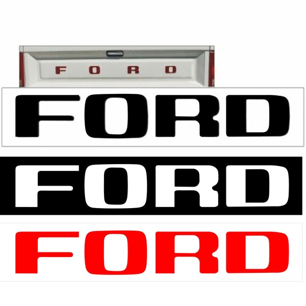 1980 81 82 83 84 85 1986 FORD LETTERS Tailgate Vinyl Decals