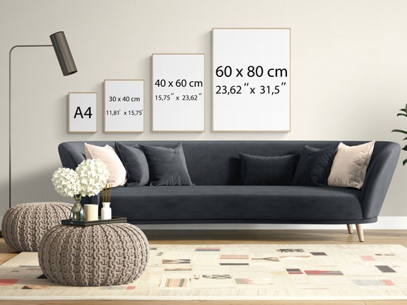 Analia Minimalistisches Plakat Einer Frau In Schwarz Und Etsy