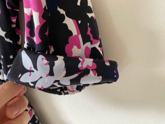 Diane von Furstenberg Silk Wrap Dress, Botanical … - image 4