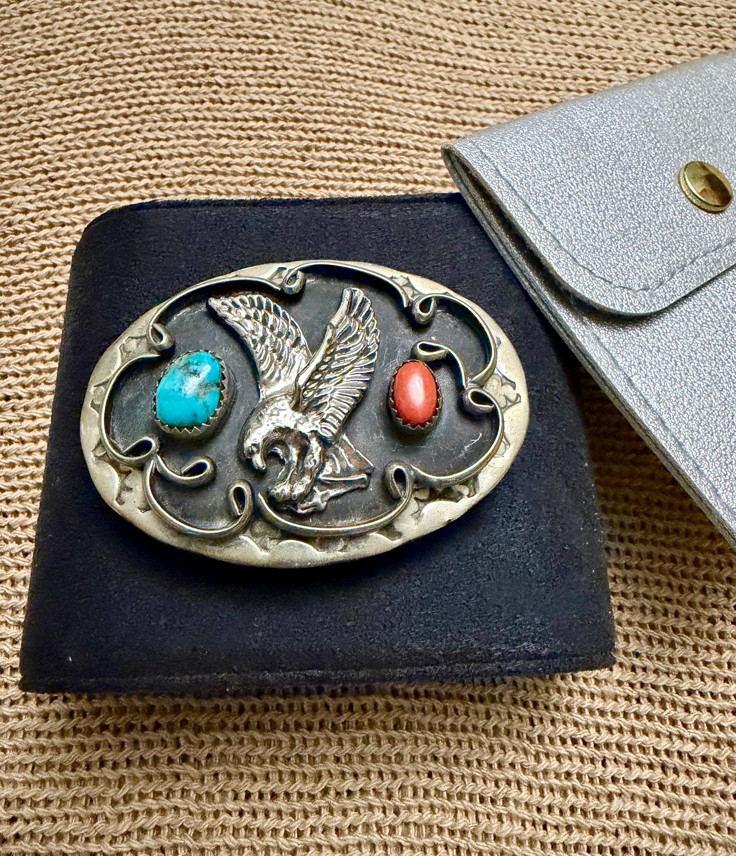 Mexican Silver Belt Buckle Taxco - Etsy