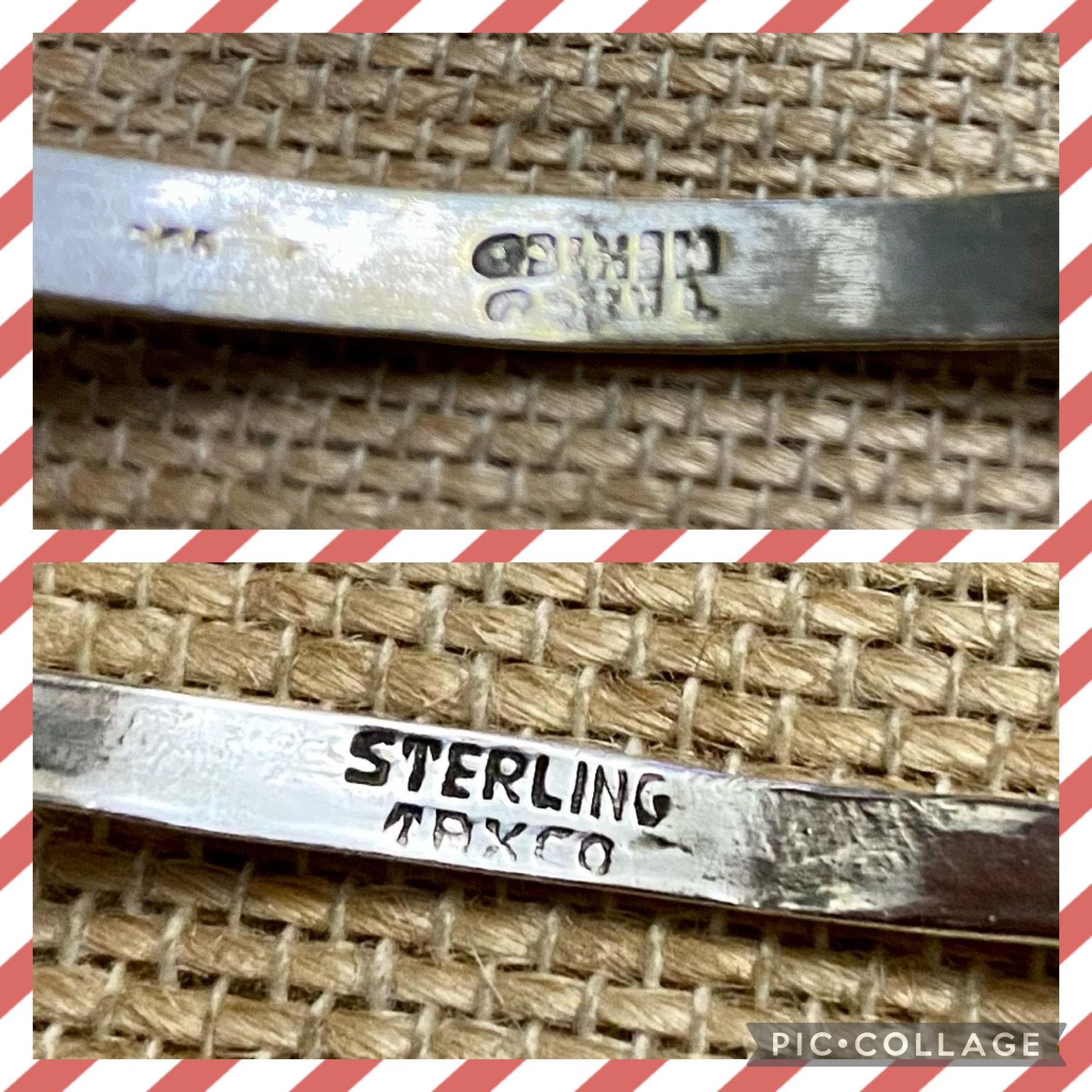 Vintage Taxco Sterling Silver Stackable Bangle Bracelets 925 set of 2 –  mainstjewelrywatches