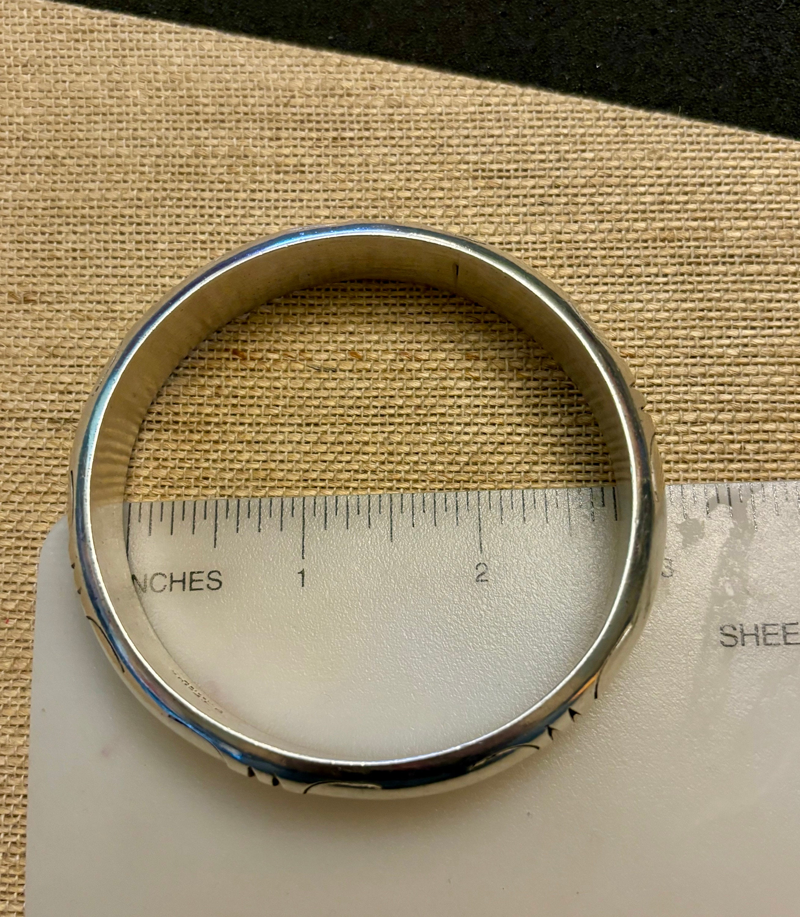 アクセサリー Vintage Mexican Silver Dome Bangle 925 Vintage Taxco Sterling Silver Dome Bangle Bracelet, Mexican
