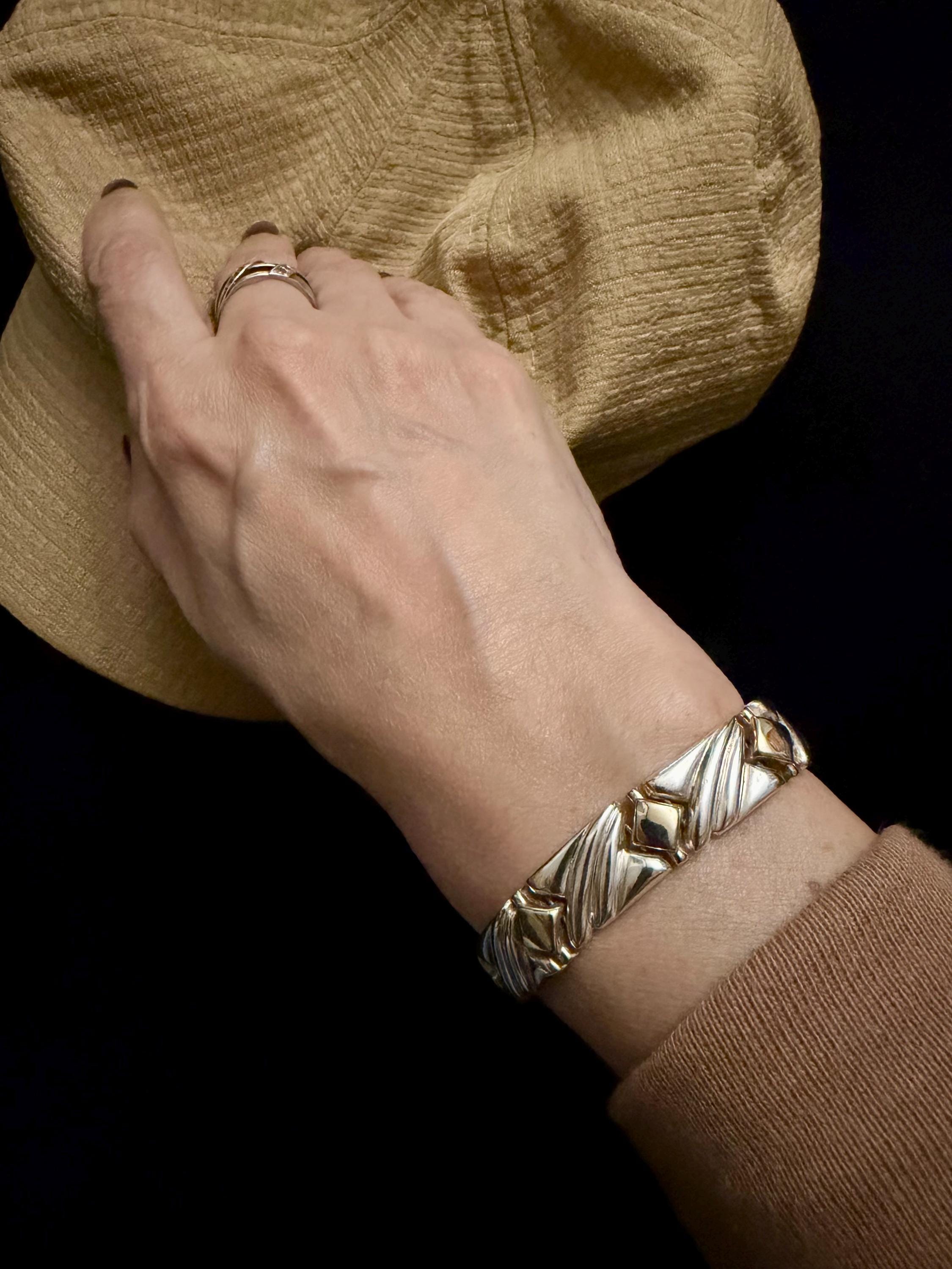 Vintage Italy 925 Bracelet - Etsy