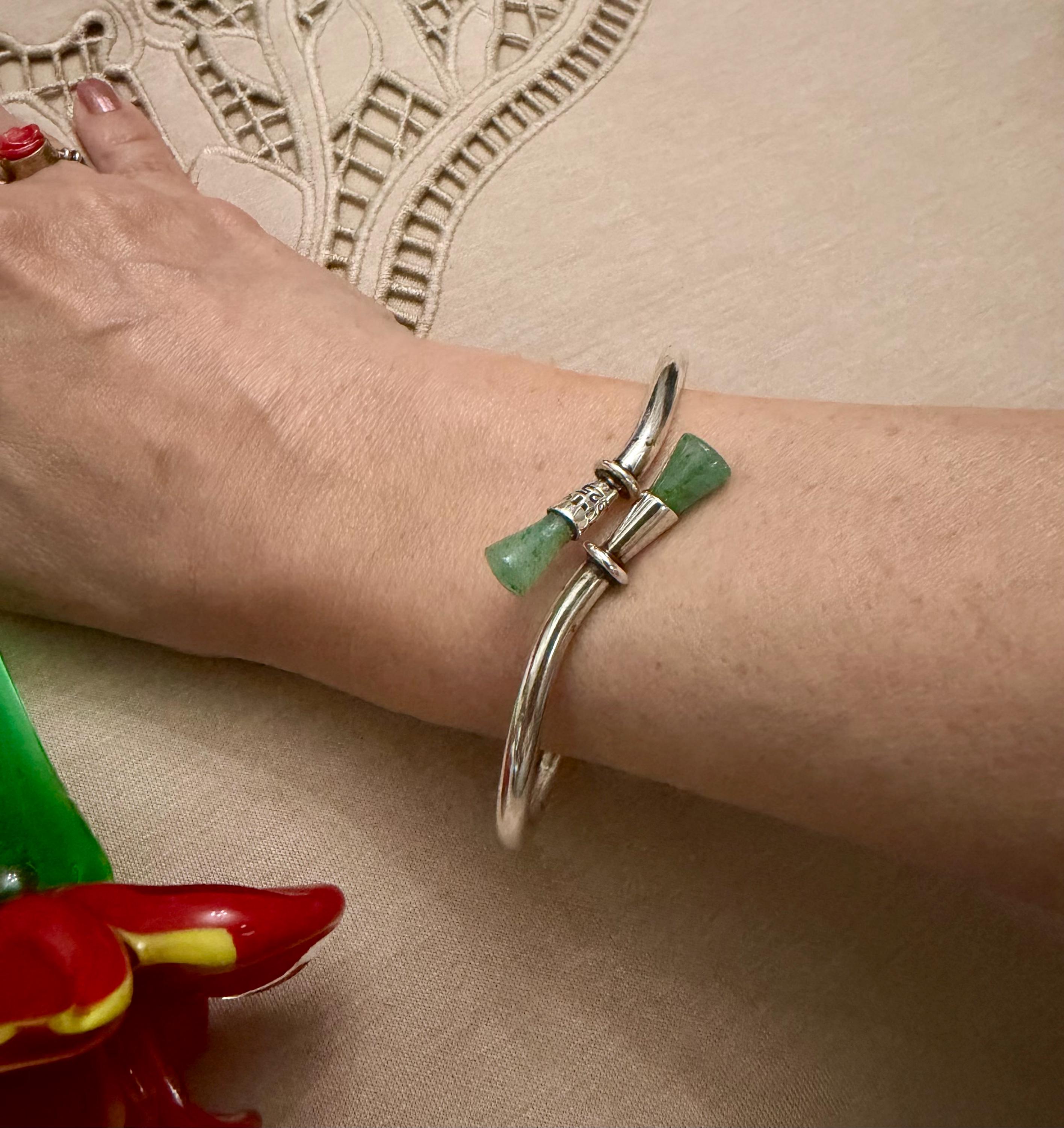Vintage Mexican Silver Bracelet - Etsy