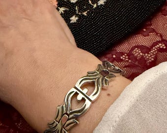 Taxco Mexico Silver Modernist Link Bracelet Vintage 1960s - Etsy