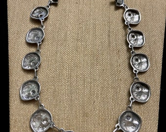 【 mexican　jewelry　925 】 925 Sterling Silver Vintage Mexico Double Rolo Chain