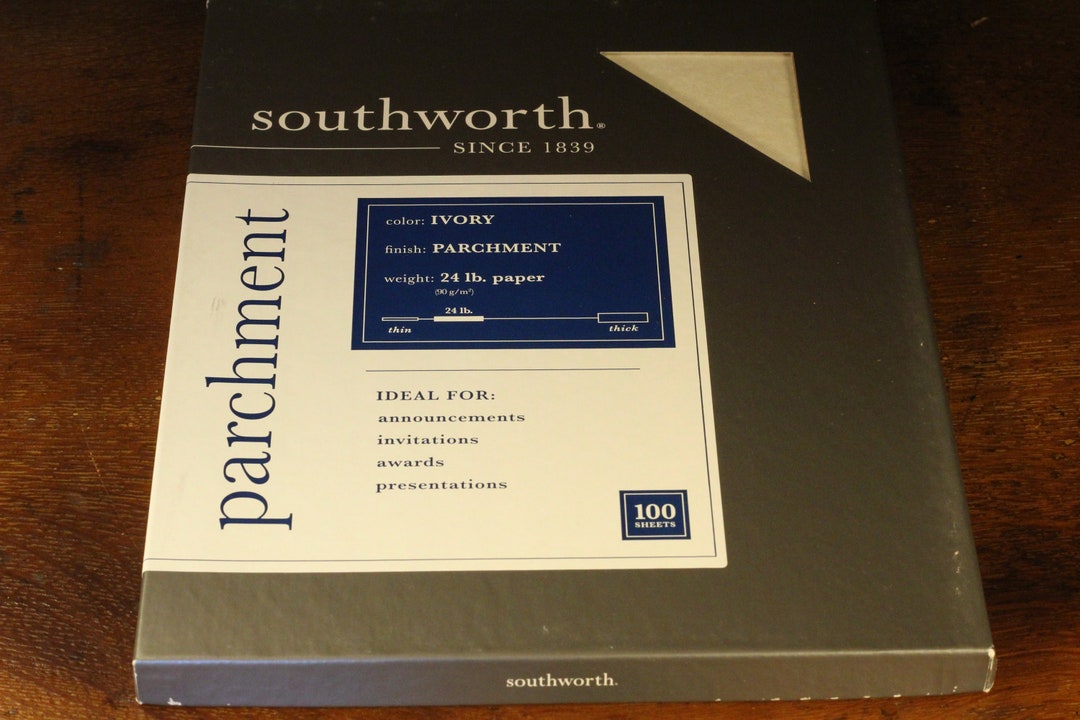 Carta Con Stampa "pergamena" - A4 - 90 Gr - Avorio - Decadry - Conf. 20 - Foto 8