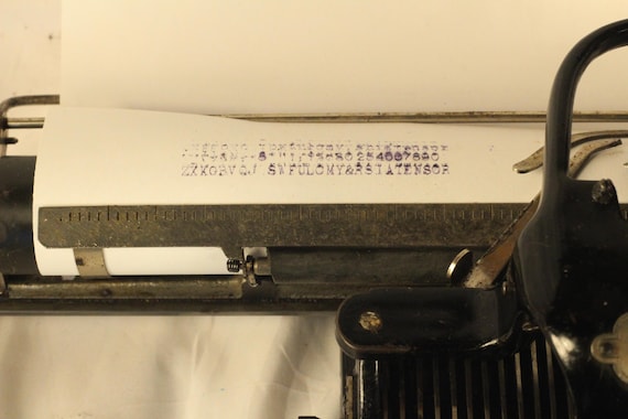 Blickensderfer No 5 ヴィンテージ 1895年製 初期型手動タイプライター