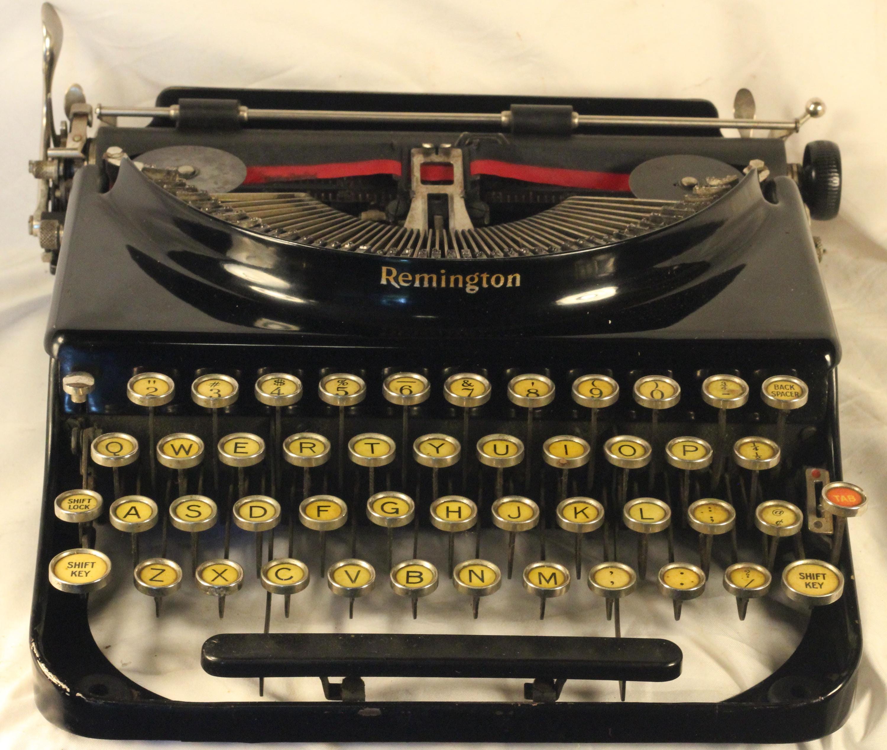 Typewriter Remington Portable - Etsy