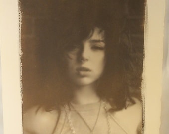 Fine Art Photography Historical Process Palladium Print On QualityDeckle Edge Imported French Cotton Art Paper 9.5x13 Signed One Of A Kind