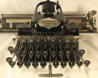 Blickensderfer No 5 ヴィンテージ 1895年製 初期型手動タイプライター