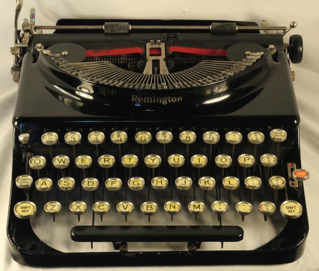 Remington Three Vintage 1930 Working Manual Portable Typewriter ...