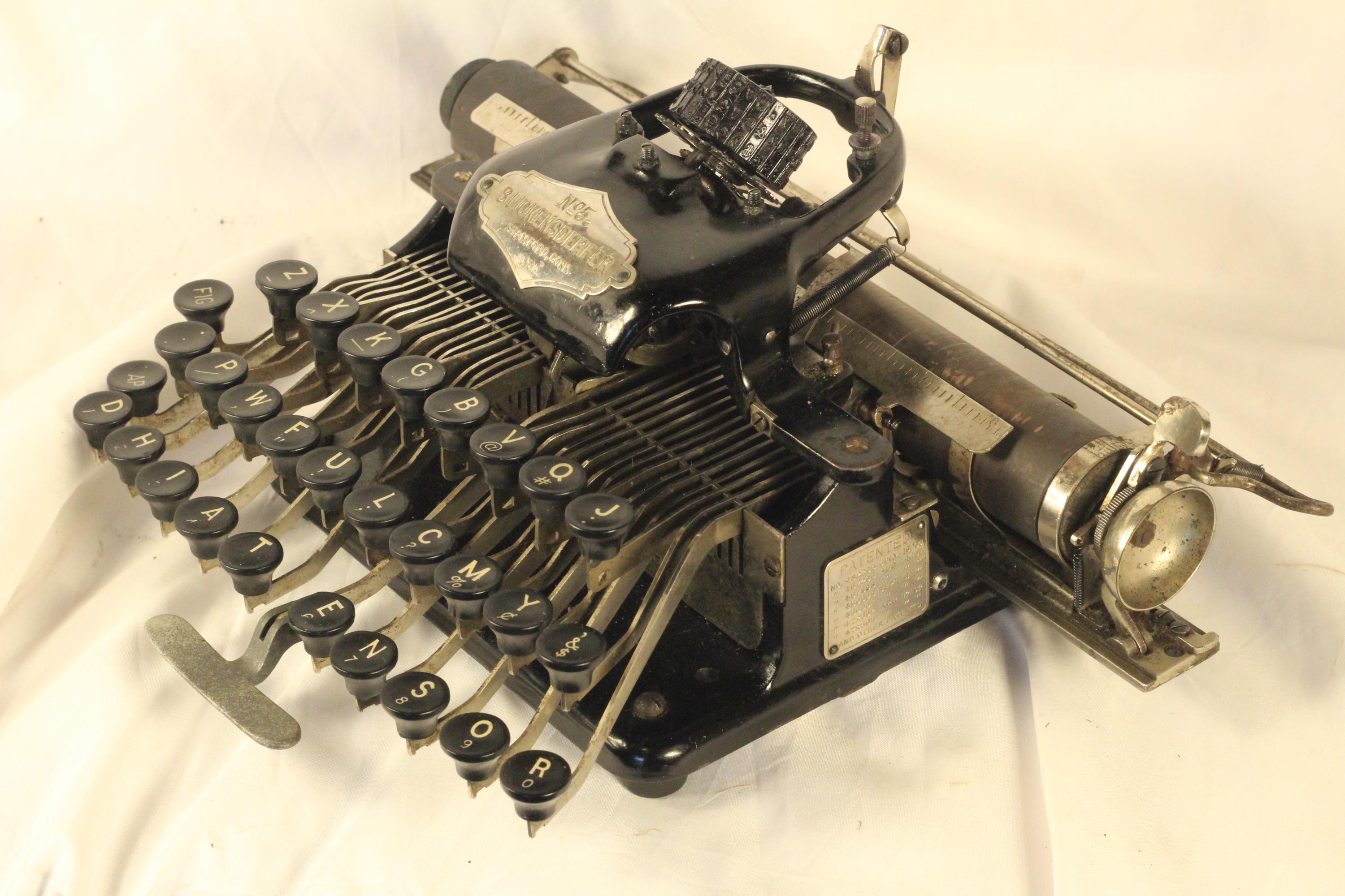 Blickensderfer No 5 Vintage 1895 Working Early Model Manual