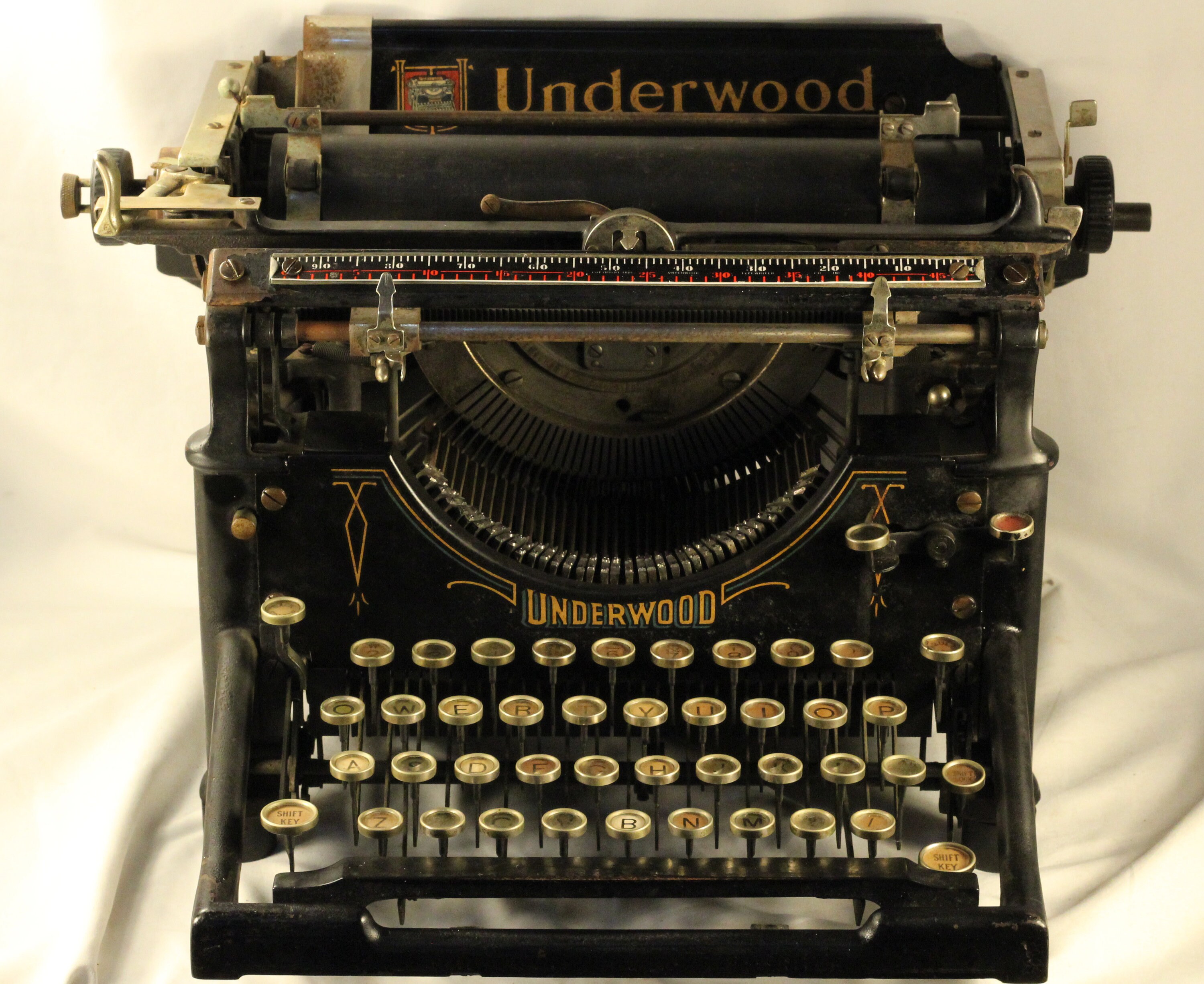 Underwood Model 4 Vintage 1915 Working Manual Standard Typewriter