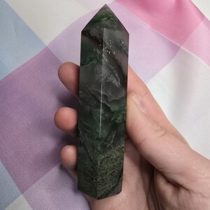 African Jade Tower Crystal Point, Crystal Tower, Jade Point, Jade Tower, Metaphysical, Jade, Crystal Point, Wicca, Green Crystal, Rock,