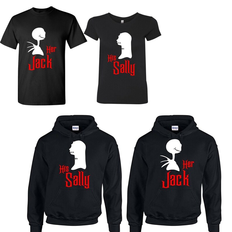 jack and sally matching shirts