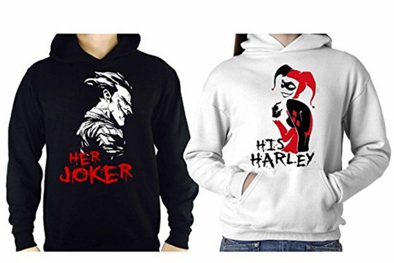 her joker his harley hoodies