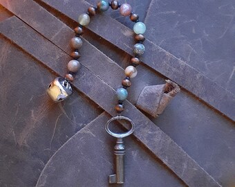 Tranquility Charm For Sacred Space Yoga Studio etc With Lepidolite /& Selenite Self