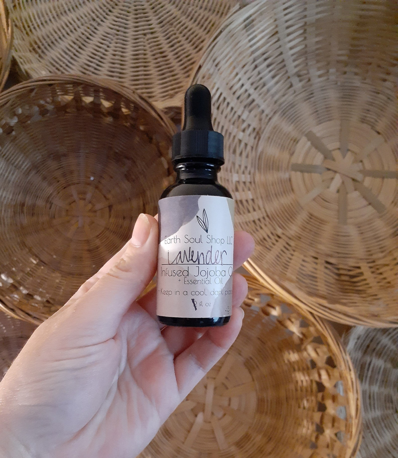 Lavender infused jojoba oil herbal medicinal oil 1 fl oz Etsy