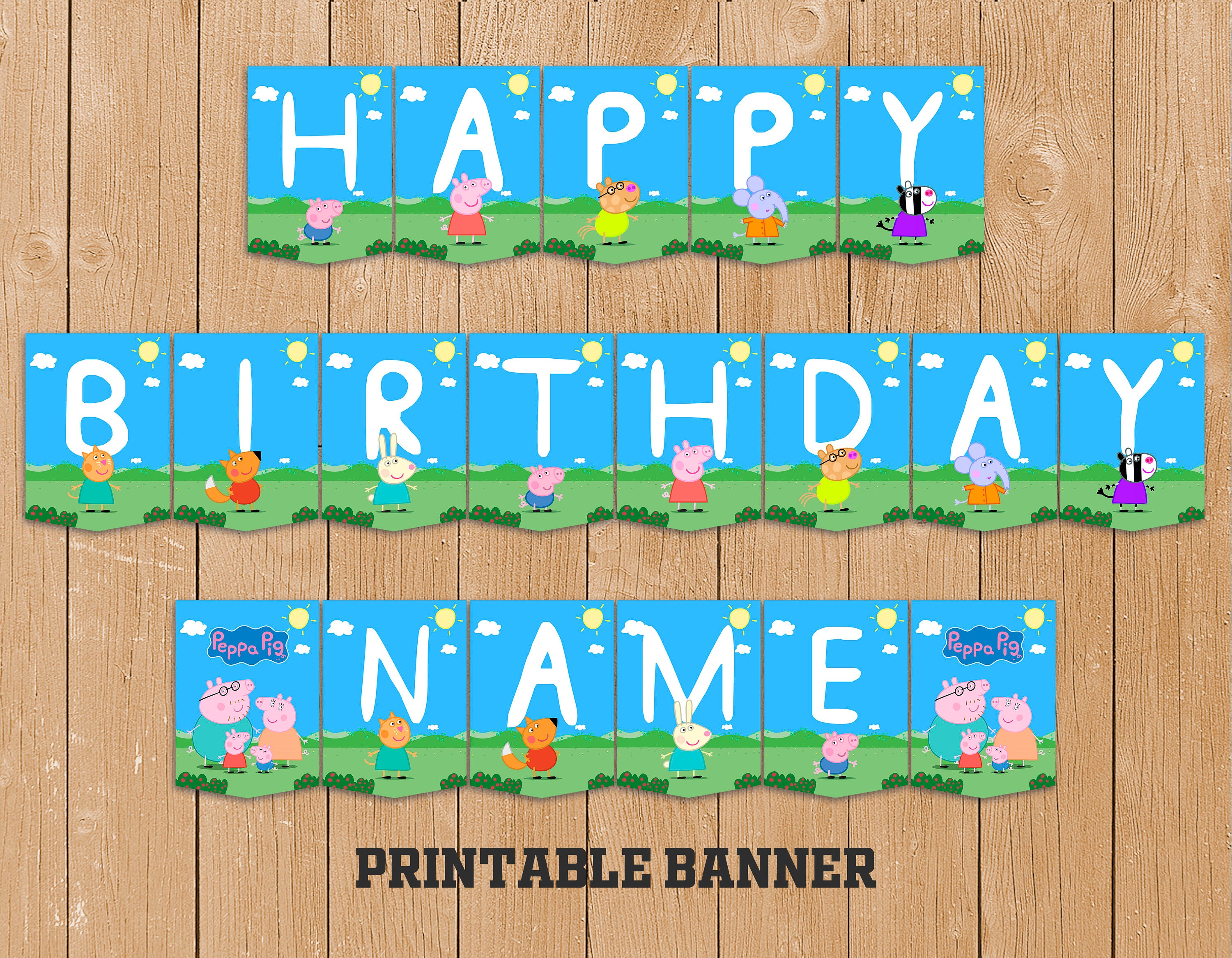 Free Printable Peppa Pig