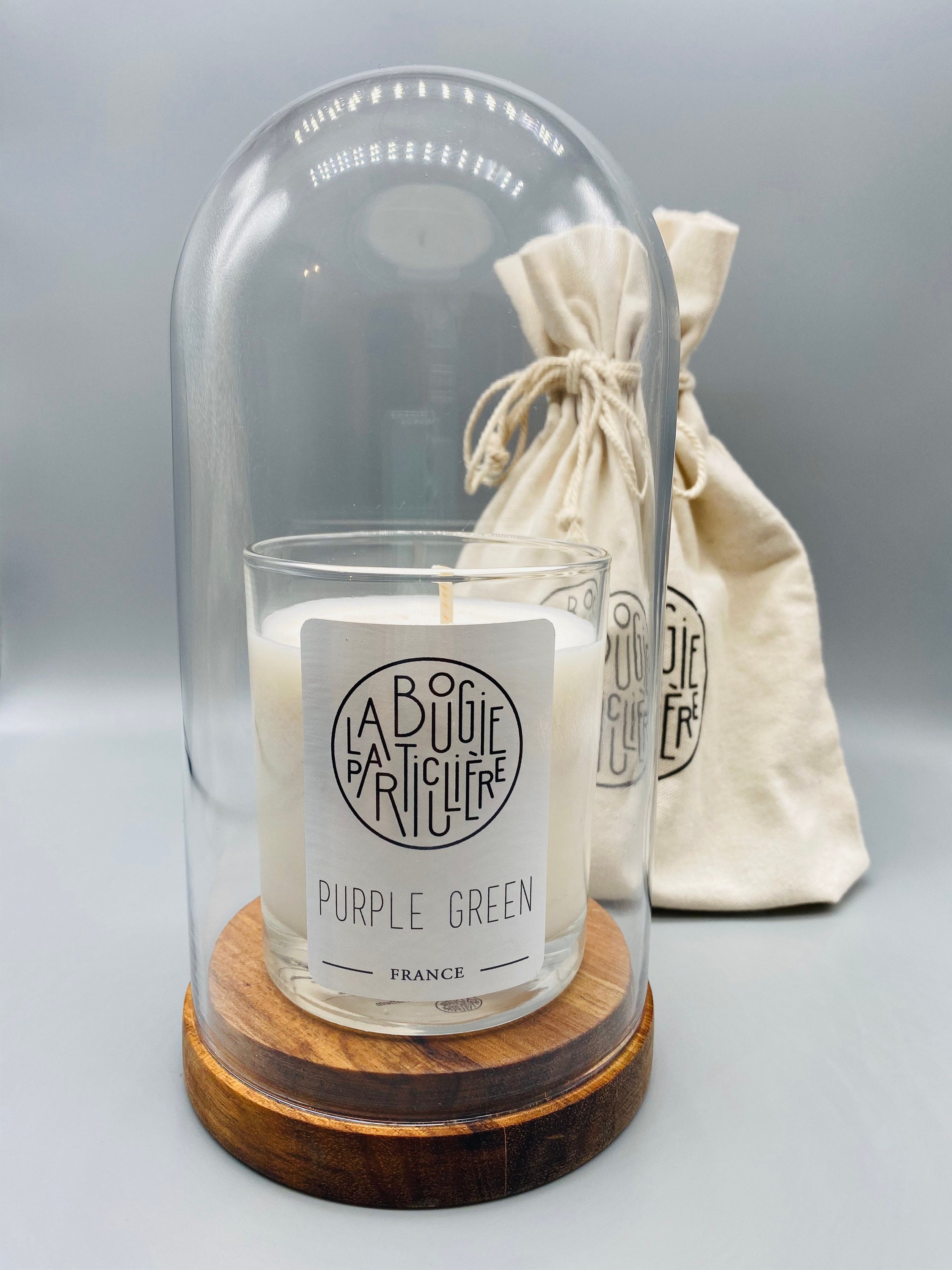 Bougie Purple Green La Bougie Particulière