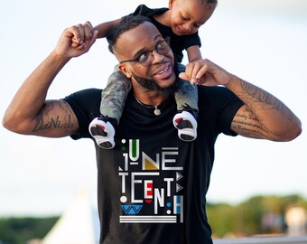 Camiseta Juneteenth, camiseta unisex negra para adultos, por la cultura