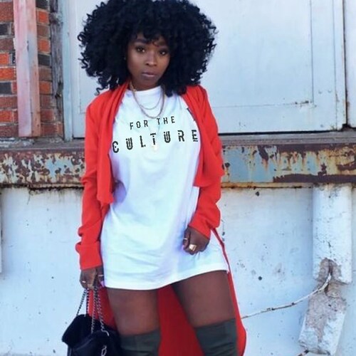 For the Culture T-shirt Dress T-shirt 