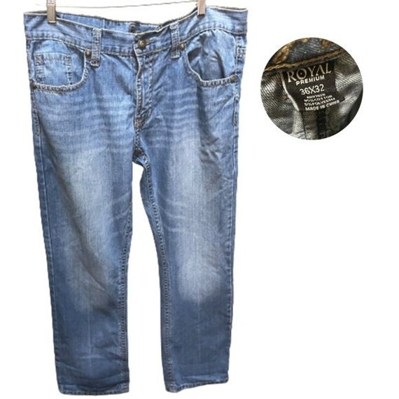 Royal Premium Men's Blue Jeans Pants 