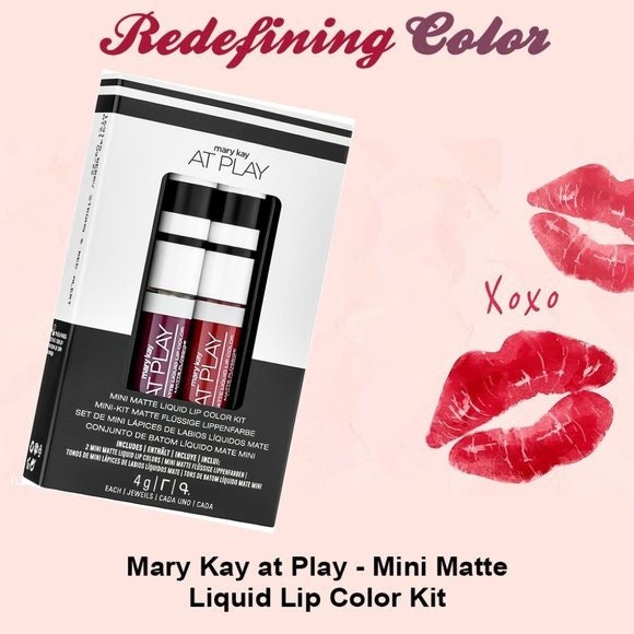 Mary Kay at Play Mini Matte Liquid Lip Color Kit Etsy