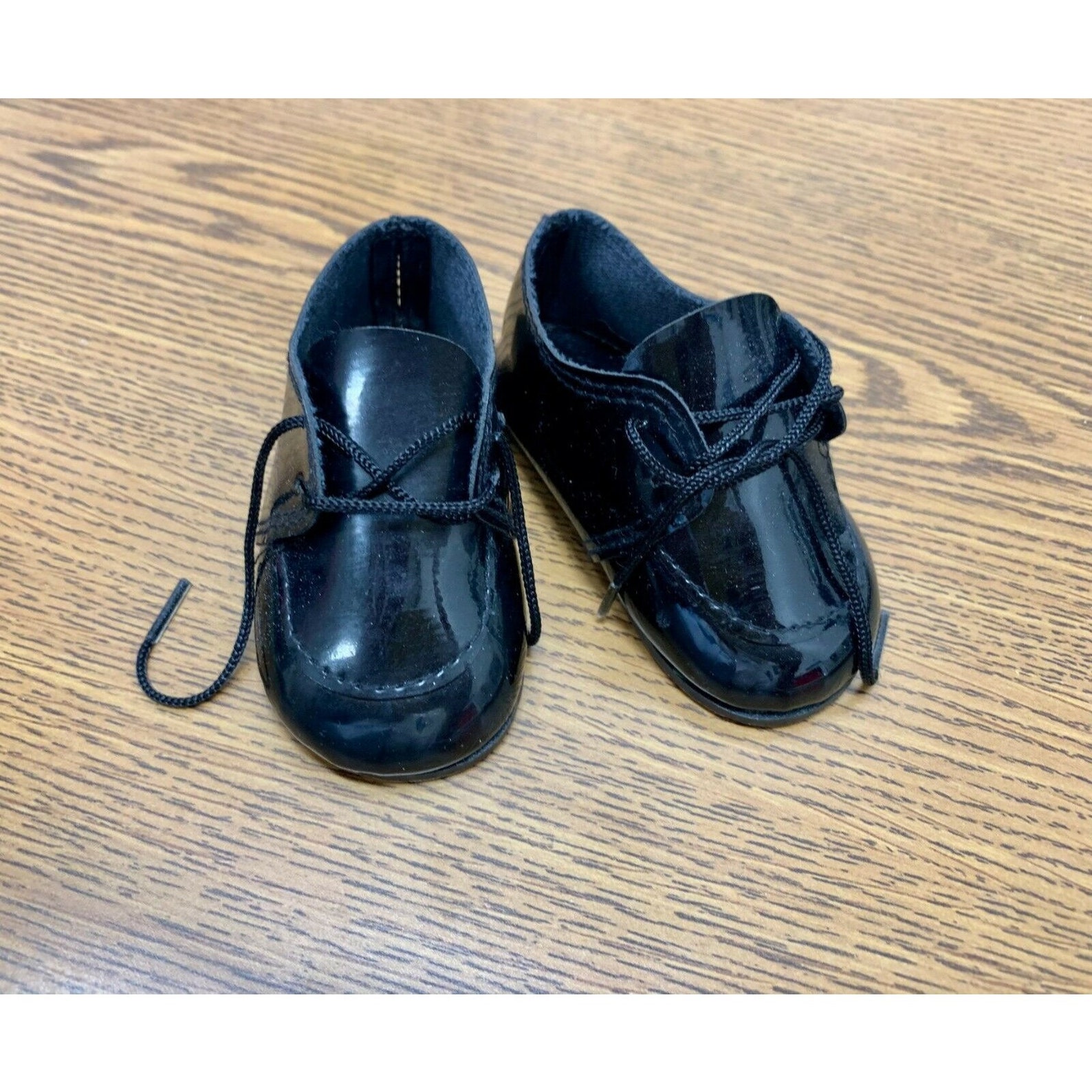 Baby Doll Lace Up Shoes Shiny Black Shoe Collection For Etsy