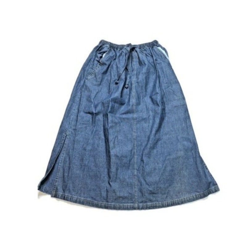 2 Piece Set Roaman/'s Denim Jean Jacket Hood Skirt