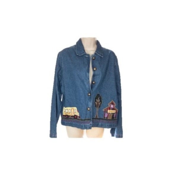 Embroidred New Direction Denim Jean 
